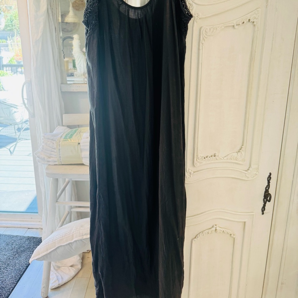 Elegant gray Sleeveless Maxi Dress American Eagle